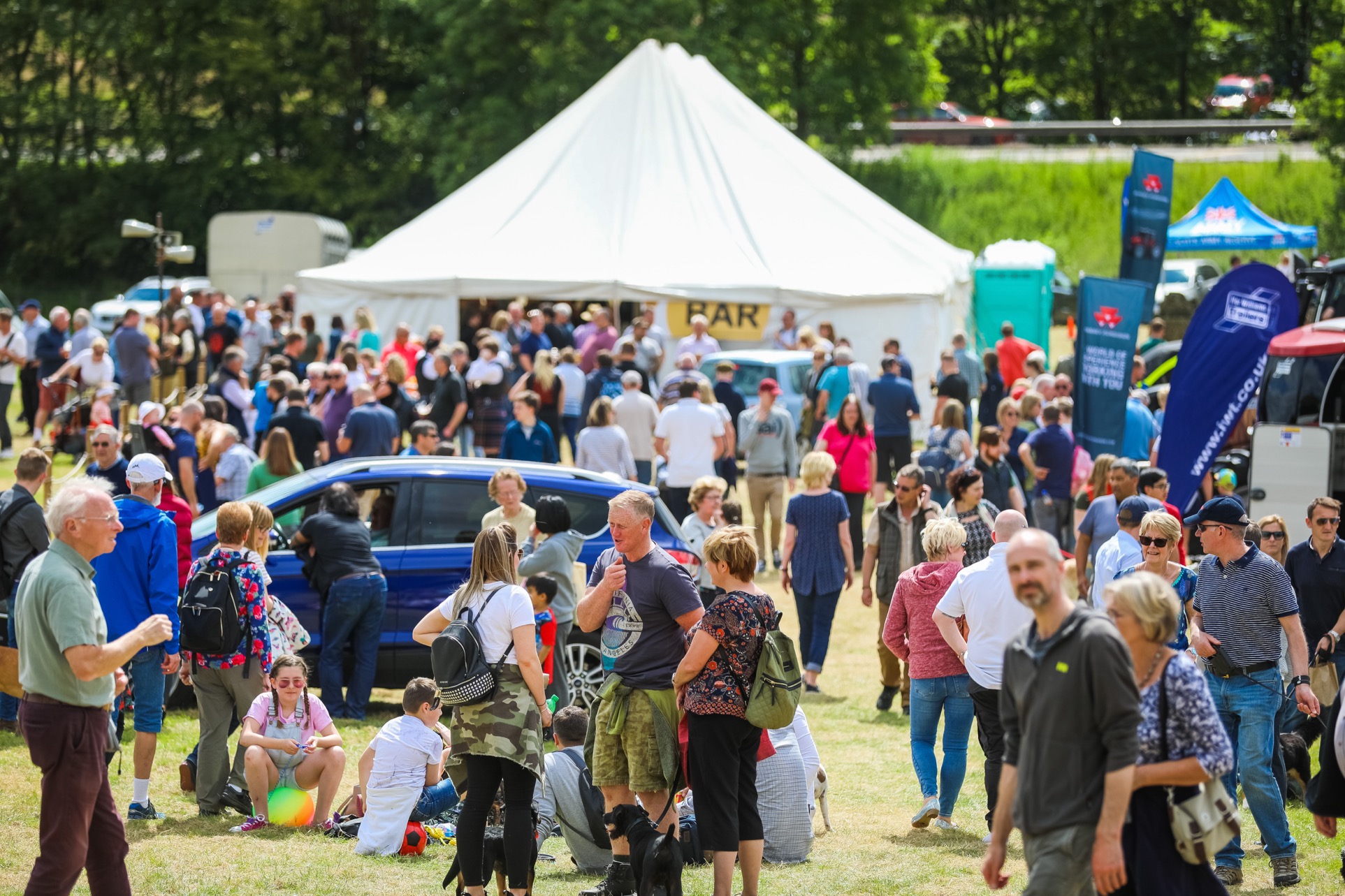 A great day out for the whole family with a relaxed atmosphere. Just add sunshine...