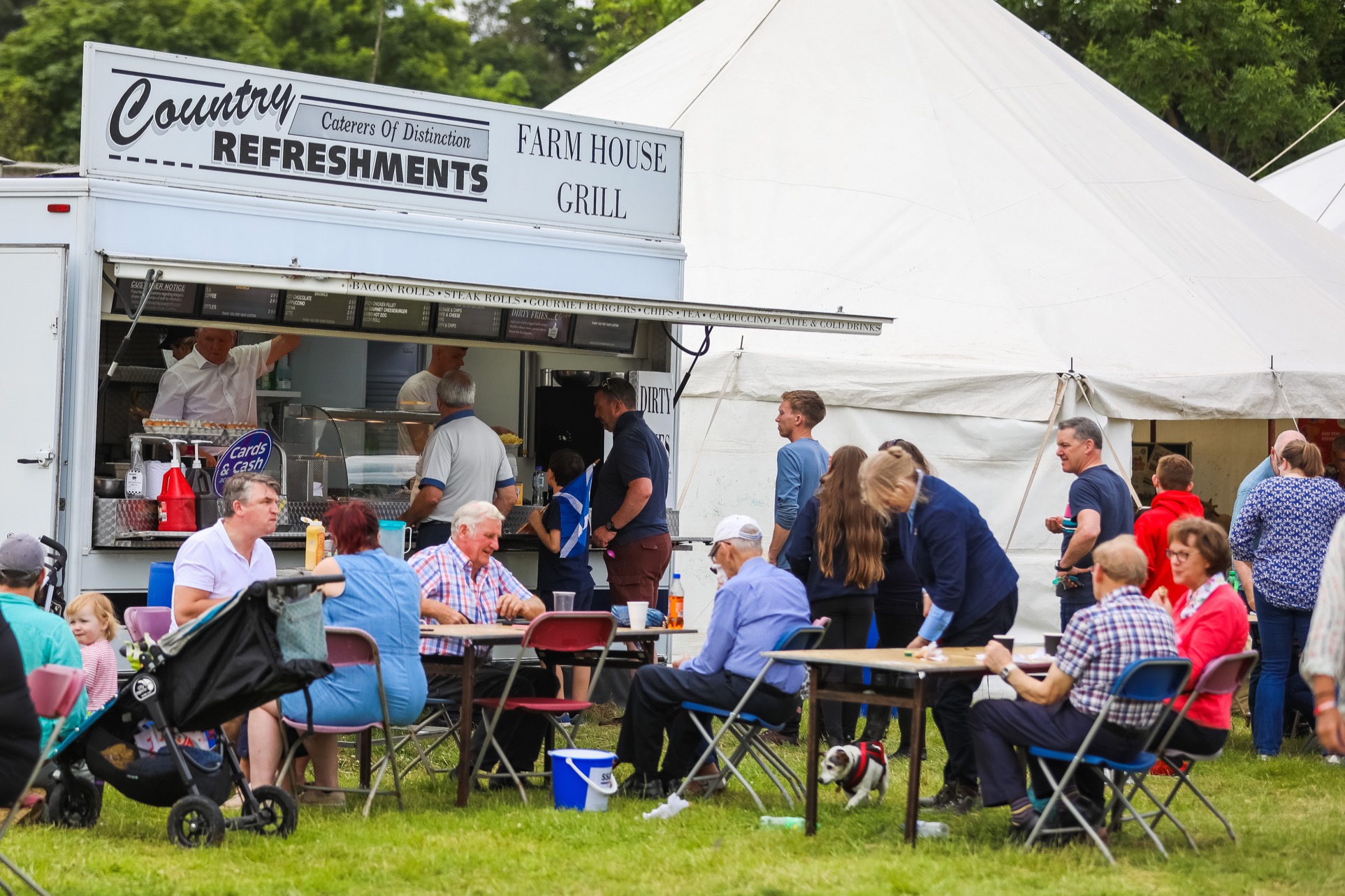 Plenty of refreshments...